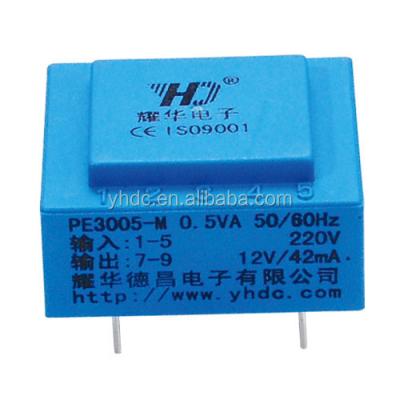 China 0.5VA 230V 220V Mini Power PCB Rack Power Transformer for sale