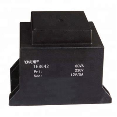 China YHDC TE8642 220V Step Down Transformer Ignition to 12V 10A 120VA TE8642 Transformer for sale