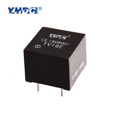 China Potential PCB Soldering 250V 2mA Mini Voltage Instrument Transformer TV16E for sale