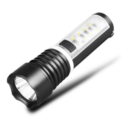 China Factory Wholesale Camping Flashlight Supplier Linterna Waterproof LED Magnetic Logo Torch Light Instant Light Flashlight for sale