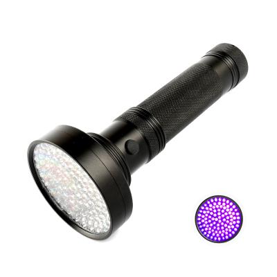 China Camping 395Nm Led Scorpion 100 UV Flashlight Black Aluminum Ultraviolet Purple Scorpion Detectors 100led UV for sale