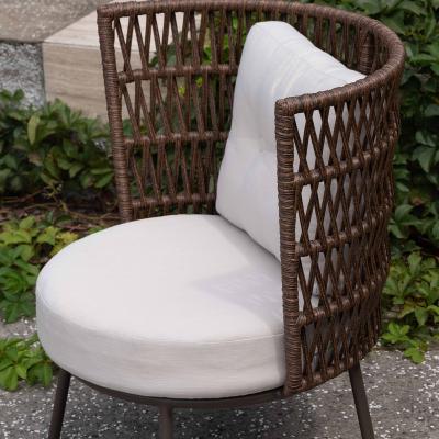 China Orientop Modern Garden Sets Rattan Best Selling Rattan Chair Set Rattan Patio Space Saving Set for sale