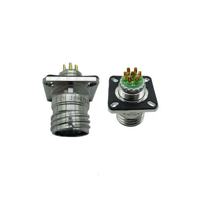 China D38999 Electrical Plug Connector MIL-DTL-38999 Male And Female Connection 7pin Military Professional Waterproof Threaded Electrical Sockets for sale