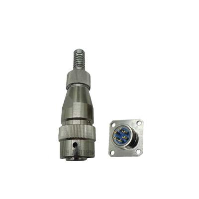 China MIL-C-26482 6 Pin Bayonet Female Plug MS Connector Male Electrical Plug Connection Military Aviation Industrial Connector Socket for sale