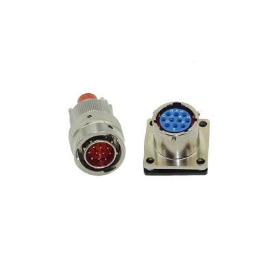 China Aviation Connector Factory MIL-C-26482 Y50EX Series Standard Aviation Plug Male Aluminum Bayonet Connector Male Female Plug for sale