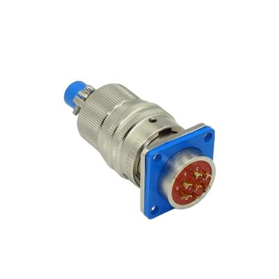 China Plug Y50H-1207ZJ10 7p Plug Y50H-1207TK2Ni/Sealed Military Aviation Socket Y50H-1207ZJ10 7p Military Glass Clumping Type Electrical Connector for sale