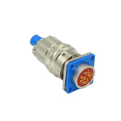 China Y50H-1208ZJ10Ni Socket Y50H-1208ZJ10Ni Socket/Electrical Plug Vacuum Closed Glass Agglomeration 5A 8Pin Current Military Rated Pin for sale