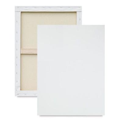 China Best Selling Non-Toxic White Stretched Canvas Cotton Round Stretched Canvas Arches Watercolor Paper for sale