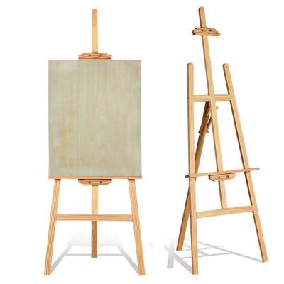 China Non-toxic High Quality Professional Wooden Painting Stand Easel For Artist Painting for sale