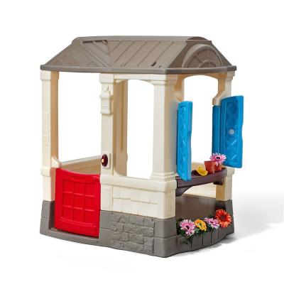 China Plastic Indoor Kindergarten Playhouse For Yard Children The Cheap Price Plastic Playland On Sale for sale