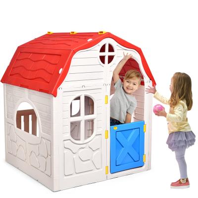 China Plastic Kindergarten Kids Playhouse for Playland Indoor High Quality Room for Kindergarten Children Below 7 Years Old for sale