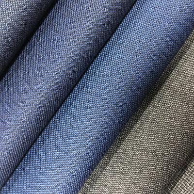 China Anti pill sharkskin in stock ready for mens suit 30%wool worsted merino fabrics in china factory for sale