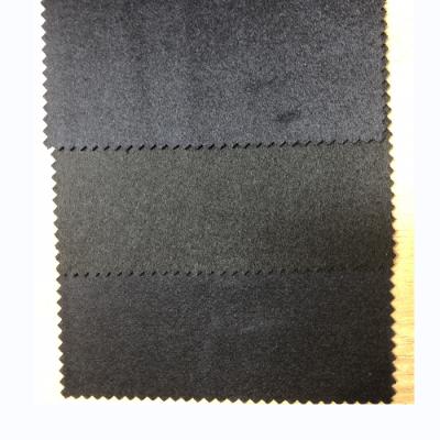 China Pill luxury high quality anti cashmere woolen fabric in stock ready for men and women coat woolen clothing for sale