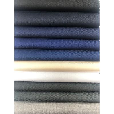 China Cheap Anti Pill TR Worsted Suit Fabrics For Regular Ready Stock In China Factory for sale