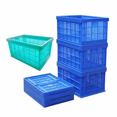 China Solid High Quality Mushroom Box Euro Plastic Tomato Stackable Vented Returnable Crate for sale