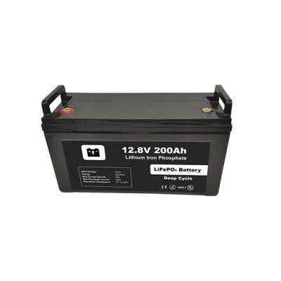 China Home Appliances 2.5KWH LiFePO4 Battery Pack 12V 200ah Lithium Battery For Solar Storage System for sale