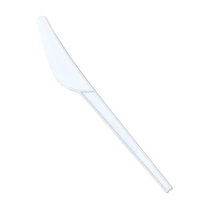 China PLA Disposable 100% Biodegradable Compostable Utensil Disposable Medium Weight Knife for sale