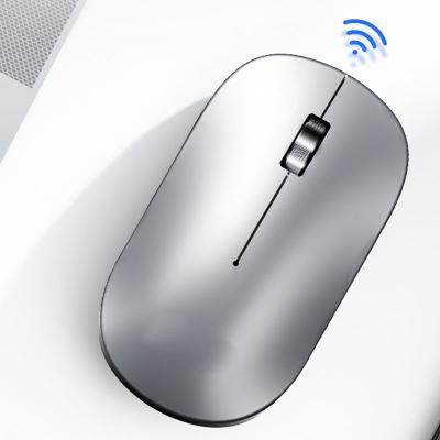 China Portable Mini 2.4G Slim Wireless Computer 4 Buttons Silent Optical Wireless Mouse For Laptop for sale