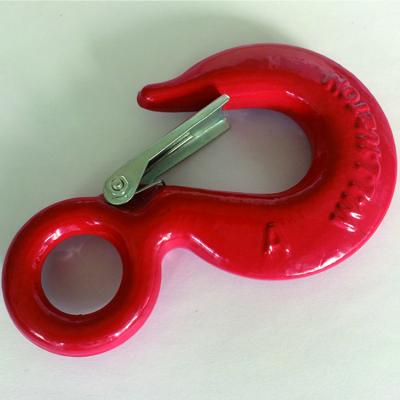 China High Strength Alloy Steel Eye Hook 5T Working Load Eye Lifting Hook for sale