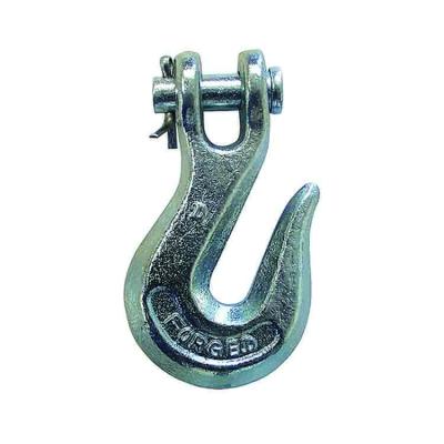 China Alloy Carbon Steel Chain Accessories Steel Clevis Grab Hook G80 Clevis Grab Hook for sale