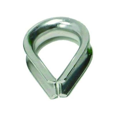 China Wear Prevention Hardware Rigging Wire Rope Hose Clamp Rigging Thimble BS464 Standard for sale