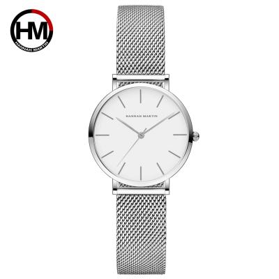 China Not Specified Factory Suppliers 2019 Custom Dial Gold Quartz Rose Gold Wholesale Women Mesh Stainless Watches for sale