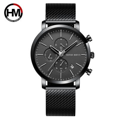 China Newest Chronograph Style Times Square Quartz Watches Japan Simple Movt Dial Blank Watch For Men Wrist Watch for sale