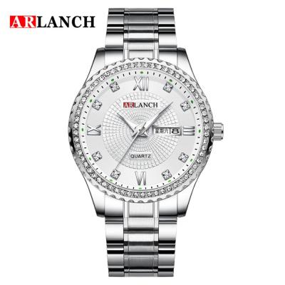 China Wholesale Luxury Hand Feature Stainless Steel Chronograph Water Resistant OEM Custom Logo Teams Alloy Watch for sale