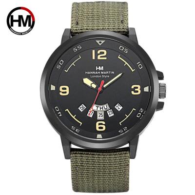 China HM-1602 Business Non-Specific Chronograph Stock Watches , Leather Material Wristwatches Mens Luxury for sale