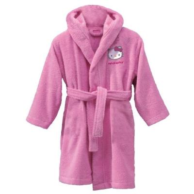 China Cotton Breathable Kids Hooded Maxi Dresses for sale