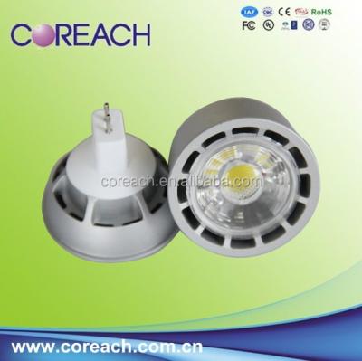 China 3w Gu10 MR16 led spot light aluminum fabrication for shopping mall, shop window Coreach Anhui for sale