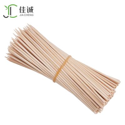 China Easily Cleaned Biodegradable Disposable Round Bamboo BBQ Skewers for sale