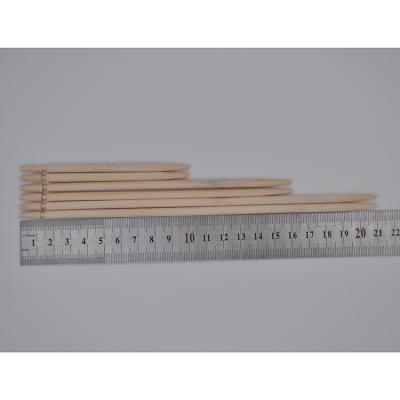 China Cheap Disposable Heat Resistance Meat Skewer 10 Cm Food Grade Round Label Bamboo Stick for sale