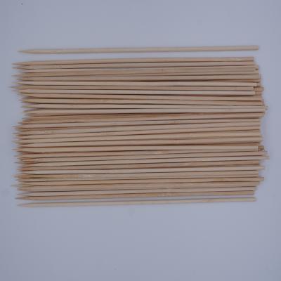 China Heat Resistance BBQ Environment Friendly Pick Bamboo Stick Skewer for sale