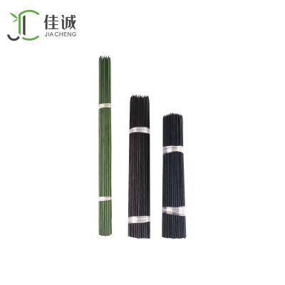 China Garden Plant Green Painting Long Plant Bamboo Flower Stick For Garden for sale