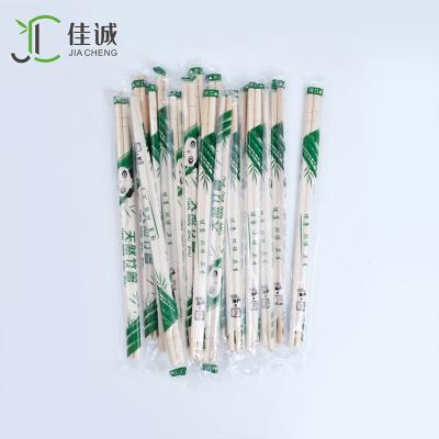 China Disposable Bulk Custom Packing Disposable Round Bamboo Chopstick for sale