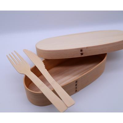 China Qualitative Bamboo Cutlery Home Hotel Restaurant Knife And Fork Dining Kit Promotion Cutlery Set Disposable for sale