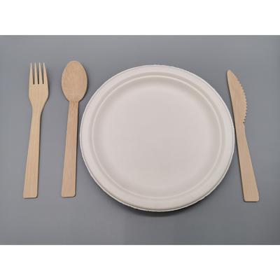 China Hotel Restaurant Home 2021 Disposable Biodegradable Bamboo Cutlery 4 Pcs Set for sale