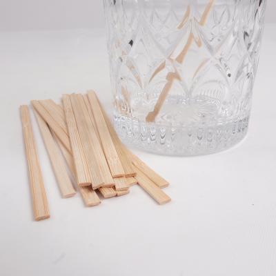 China Sustainable Environmentally Friendly Biodegradable Flavored Coffee Stir Flat Stick for sale