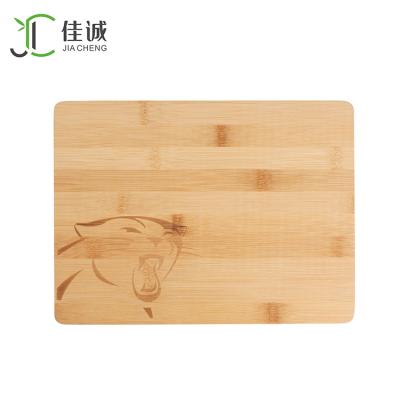 China Disposable Custom Sustainable Bulk Bamboo Chop Cutting Board for sale