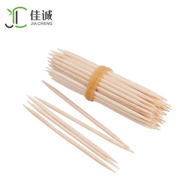 China Viable Custom Packaging 80mm Quality Bqq Fruit Toothpicks for sale