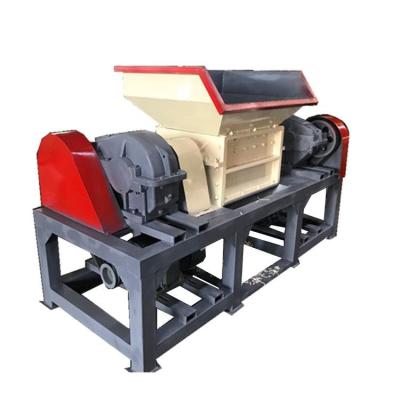 China Mining Two Axle Windshield Bumper Glass Shredding Laminated Windshield Shredder Machine Factory Outlet for sale