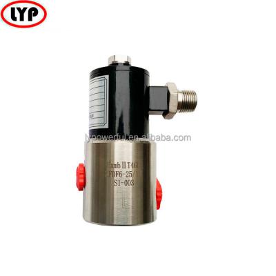 China Commercial kitchen OEM accept CNG refuling component solenoid valve / magnetic valve for sale