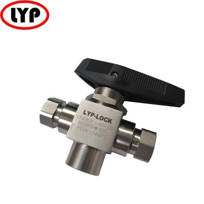 China CNG Dispenser 3 Way Ball Valve for cng dispenser for sale