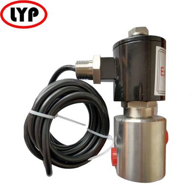 China Kitchen Commercial Normally Closed 2 Way Stainless Steel CNG High Pressure Solenoid Valve With ATEX Certificate for sale