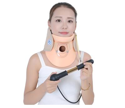 China Comfortable Breathable Adjustable Custom Cheap Medical Lifting Can Be Adjusted Neck With Cervical Spine Spine Fixation Cervical Support Fixator for sale