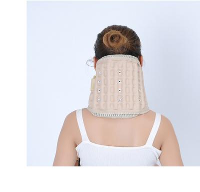 China Comfortable Breathable Adjustable Custom Medical Neck Support Brace Traction Compressor Cervical Collars for sale