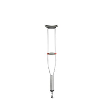 China Gray Spring Underarm Crutches Aluminum Alloy Crutches Axillary Potty Hospital Adult Shower Chair for sale