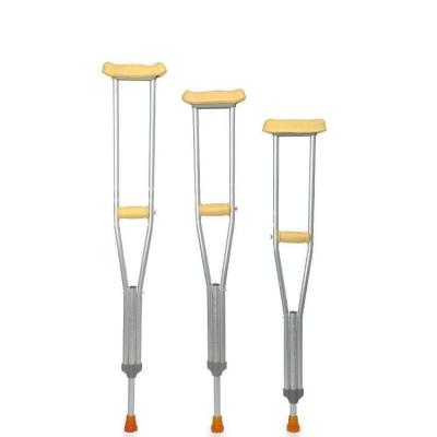 China Aluminum Alloy Aluminum Alloy Under Supports Adult Aluminum Types Factory Price Crutches for sale