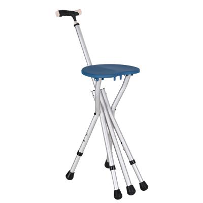 China Disability (Height) Adjustable Medical Aid Folding Cane Stick Chair for sale